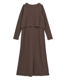 CRAFT STANDARD BOUTIQUE 2点セット/リブレイヤードワンピース