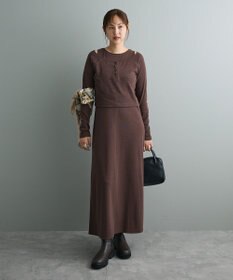 CRAFT STANDARD BOUTIQUE 2点セット/リブレイヤードワンピース