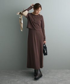 CRAFT STANDARD BOUTIQUE 2点セット/リブレイヤードワンピース