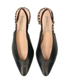 INTER-CHAUSSURES 【INTER-CHAUSSURES】ポインテッドトウVカットバックバンド