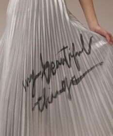 GRACE CONTINENTAL コラボロングプリーツスカート