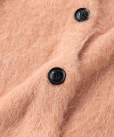 UNFILO 【洗える】アルパカシャギー カーディガン