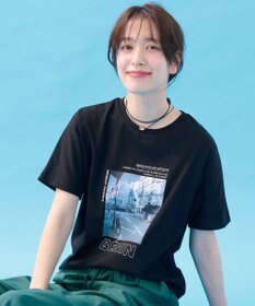 ANY L オーガビッツロゴ・フォトTシャツ