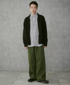 WEGO 【ウエストゴム/ユニセックス着用ITEM】サイドスリットコンバットパンツ