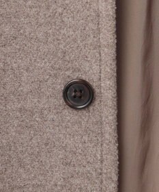 JOSEPH HOMME 【LEON 掲載】【HIGH GRADE LINE】ウールトリプルパイル　ステンカラーコート