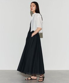 NAVE 【Nave　洗える】トランスペアレントボイル ドレス