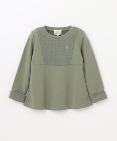 組曲 KIDS 【110-140cm】ホイップキルト トレーナー