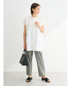 Green Parks 接触冷感　比翼ボタンチュニック