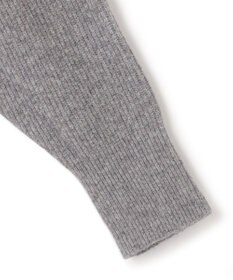 UNFILO 【洗える】ふわふわニット 2WAYクルーカーディガン