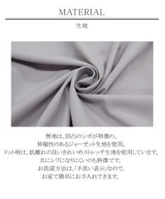 Tiaclasse 【洗える】大人上品な配色ピンタックブラウス