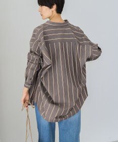 AMERICAN HOLIC ドビーストライプロングシャツ