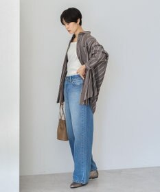 AMERICAN HOLIC ドビーストライプロングシャツ