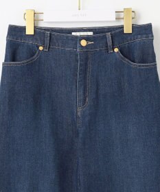 ANY SIS 【洗える】セミワイド デニムパンツ