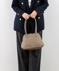 blancle シュリンクレザー 舟形ボストン