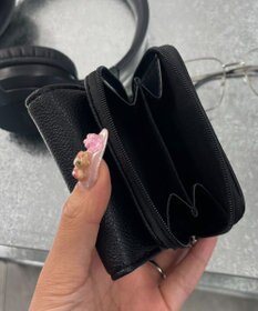 WEGO シンプルフラップミニウォレット