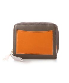 UNBILLION perche ジェムストーンチャームハーフラウンドウォレット