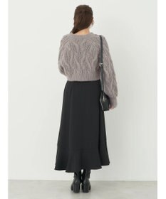 earth music&ecology ｍｉｘケーブルカーディガン