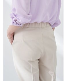 earth music&ecology カットツイルスリットセミフレアパンツ