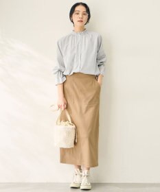 ANY L エニィファンクションハイネックブラウス