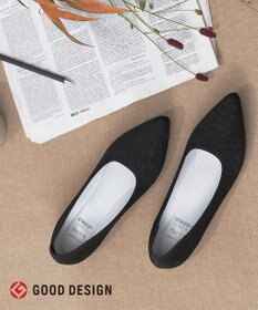 steppi 【洗える/撥水】グリッター ポインテッド パンプス