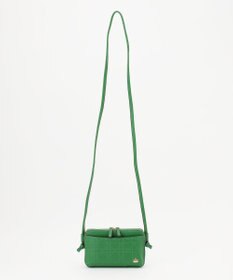 LA BAGAGERIE 【レザー×ステッチ】スクエアマルチポシェット