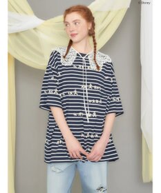 AMERICAN HOLIC 発砲プリントボーダーＴシャツ／Ｄｉｓｎｅｙ