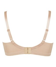 WACOAL 【小さく見せるブラ】 シンプル ブラジャー 着やせ効果 コンパクトにメイク バストの突出をおさえる 背中の段差を軽減 大きいサイズ レディース BRB452 /ワコール