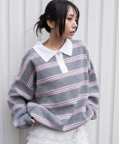 WEGO ポロニットプルオーバー