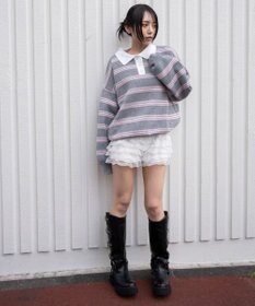 WEGO ポロニットプルオーバー