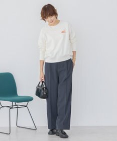 AMERICAN HOLIC サガラ刺繍裏毛プルオーバー