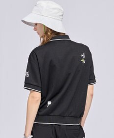 PW CIRCULUS 【WOMEN】ミニワッフル鹿の子ポロ ゴルフウェア レディース