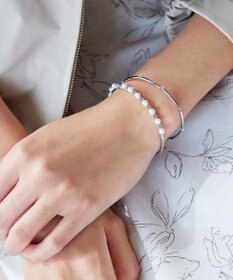 Tiaclasse ストーンワイヤーバングル