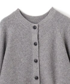 UNFILO 【洗える】ふわふわニット 2WAYクルーカーディガン