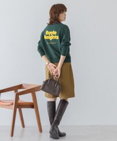 AMERICAN HOLIC サガラ刺繍裏毛プルオーバー