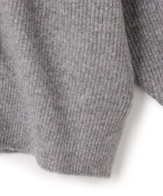 UNFILO 【洗える】ふわふわニット 2WAYクルーカーディガン