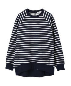 AMERICAN HOLIC バックＺＩＰロゴ刺繍ポンチチュニック