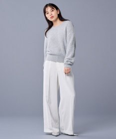 uncrave マット サテン ワイドパンツ（uncrave STANDARD）