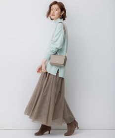 23区 【洗える】ウールカシミヤ ハイネック ニット