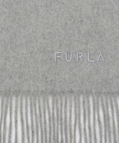MOONBAT FURLA カシミヤ100%無地マフラー/幅30cm