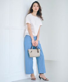 J.PRESS LADIES S 【洗える】4oz Light Denim ストレート パンツ