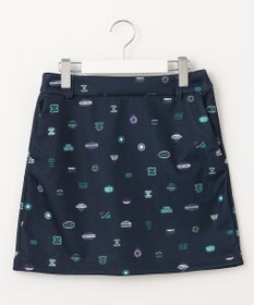 23区GOLF 【WOMEN】【吸水速乾】ステッカープリント スカート