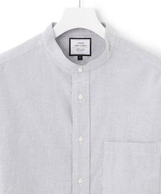 J.PRESS YORK STREET 【UNISEX】起毛オックスフォードシャツ/バンドカラー