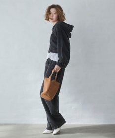 WEGO 【ウエストゴム/XSSMサイズ展開】スウェットワイドパンツ