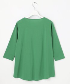 自由区 L 【放湿性/保湿性】イージートップス タックディテール カットソー