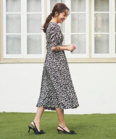 Feroux フラワープリント ワンピース