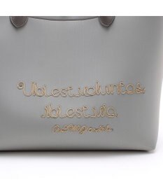 A.D.M.J. 【A4収納可】【魔法のように軽い】マジックライト/コード刺しゅうトート34cm