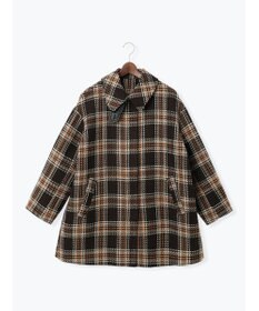 Te chichi ロービングチェックミドルコート《2025winter catalog item》