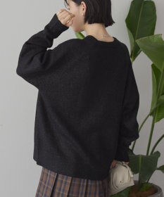 AMERICAN HOLIC ラグランラメニットプルオーバー