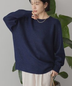 AMERICAN HOLIC ラグランラメニットプルオーバー