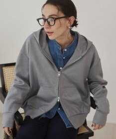 WEGO 【ANGIE VINTAGE】ダンボール ダブルジップパーカー フーディー